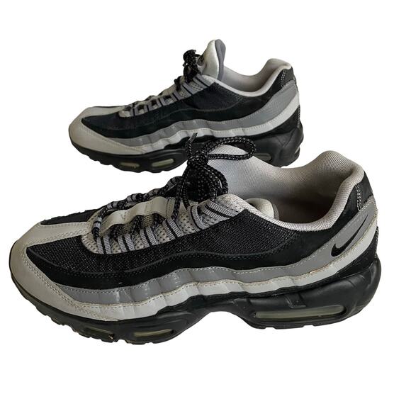 Nike Air Max 95 Essential Wolf Grey Black Mens 12 Retro Sneakers 749766-005 main image 5